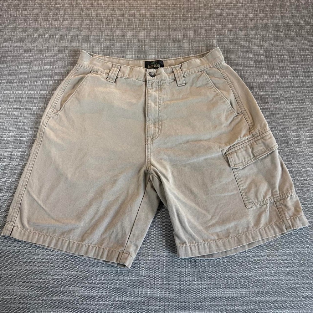 Redhead tan cargo shorts men's size 34